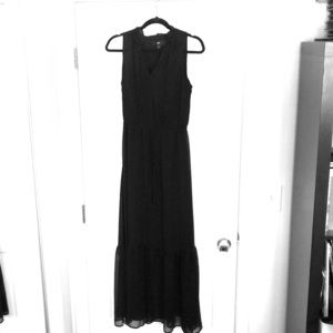 Mossimo black maxi dress